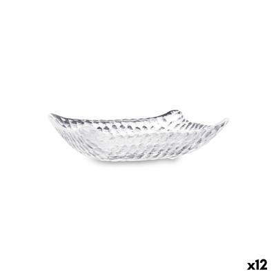 Snackdienblad Quid Select Vidrio Transparant 12,5 x 9 x 3,5 cm (12 Stuks)