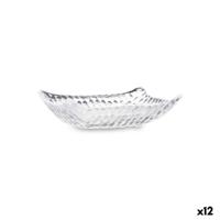 Snackdienblad Quid Select Vidrio Transparant 12,5 x 9 x 3,5 cm (12 Stuks)