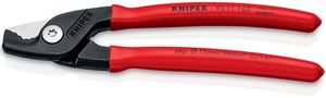 Knipex Kabelschaar | lengte 160 mm kunststof mantel | 1 stuk - 95 11 160 - 95 11 160