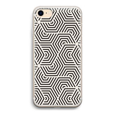 Magic pattern: iPhone 7 Transparant Hoesje