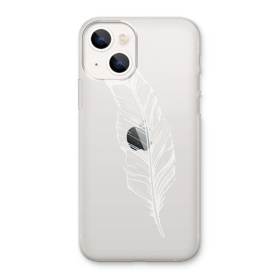 Pluim: iPhone 13 Transparant Hoesje