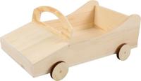 Bierverpakking, Race Auto Hout 6 flessen 29x17x12cm