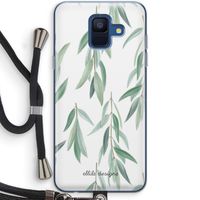 Branch up your life: Samsung Galaxy A6 (2018) Transparant Hoesje met koord
