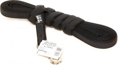 Lange lijn hond - Antislip - 20mm x 5m - Met handvat - Zwart