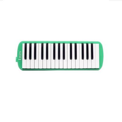IRIN 001 32-sleutels accordeon melodica mondelinge piano kind student beginner muziekinstrumenten (groen)
