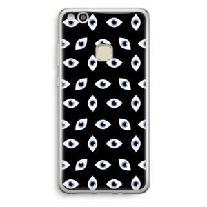 Eyes pattern: Huawei Ascend P10 Lite Transparant Hoesje
