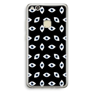 Eyes pattern: Huawei Ascend P10 Lite Transparant Hoesje