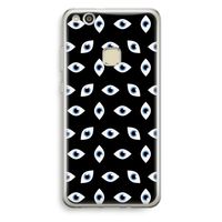 Eyes pattern: Huawei Ascend P10 Lite Transparant Hoesje
