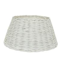 Kerstboomrok/kerstboommand - wit - D57 x H28 cm - voor kerstboom tot 180 cm