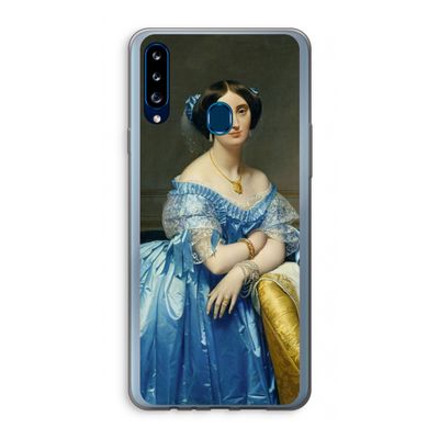 Eleonore: Samsung Galaxy A20s Transparant Hoesje