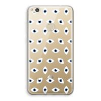 Eyes pattern: Huawei Ascend P8 Lite (2017) Transparant Hoesje