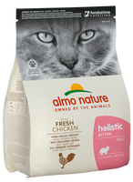 Almo Nature Holistic kat kitten kip en rijst 2kg