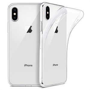 Antislip iPhone XS Max TPU Hoesje - Doorzichtig