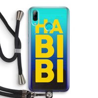 Habibi Majorelle : Huawei P Smart (2019) Transparant Hoesje met koord