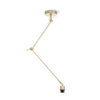 Klassieke verlichtingspendel Shift voor lampenkap - Messing - 35/35/80cm - hanglamp gemaakt van Metaal - geschikt voor E27 LED lichtbron - voor lampenkap met doorsnede max.55cm Klassieke verlichtingspendel Shift voor lampenkap - Messing - 35/35/80cm - hanglamp gemaakt van Metaal - geschikt voor E27 LED lichtbron - voor lampenkap met doorsnede max.55cm