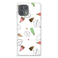 Motorola Edge 20 Lite | Siliconen Case | IJsjes