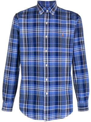 Polo Ralph Lauren chemise à carreaux - Bleu