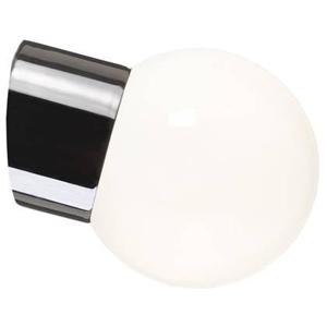 Ifö Electric Classic Globe wandlamp porselein black IP54 150mm