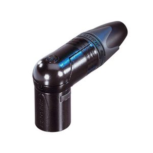 Neutrik NC4FRX-B Haaks female XLR kabeldeel 4p zwart