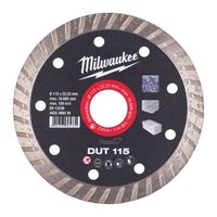 Milwaukee Accessoires Diamantdoorslijpschijf DUT 115 - 4932399526