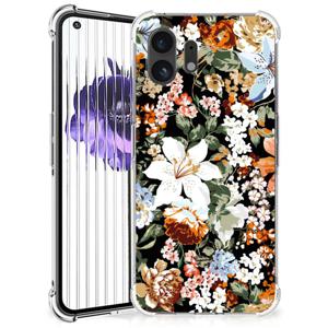 Case voor Nothing Phone (2) Dark Flowers