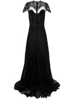 Costarellos Maxi-jurk met kant - Zwart - thumbnail