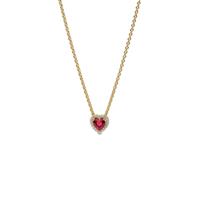Dames ketting Pandora 368425C02-45 Gouden Roze