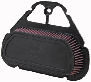K&N vervangingsfilter Yamaha YZF R6 1999-2005 YZF R6S 2006-2009 (YA-6001) YA6001