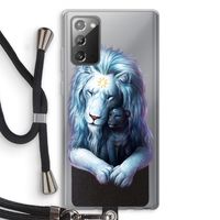 Child Of Light: Samsung Galaxy Note 20 / Note 20 5G Transparant Hoesje met koord