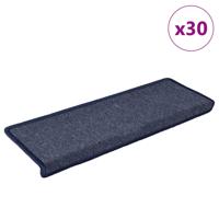Trapmatten 30 st 65x21x4 cm grijs en blauw
