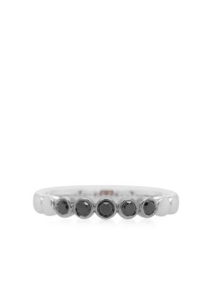 HYT Jewelry bague en or blanc 18ct à diamants - Argent