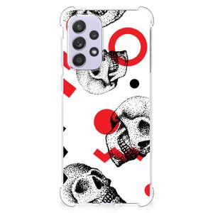 Extreme Case Samsung Galaxy A33 Skull Red