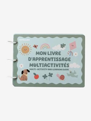 Boek met leerzame multi-activiteiten meerkleurig