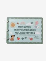 Boek met leerzame multi-activiteiten meerkleurig