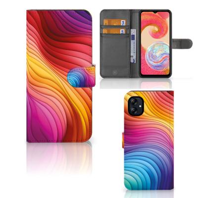 Book Case voor Samsung Galaxy A04e Regenboog
