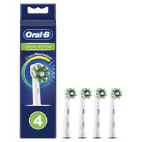 Oral-B CrossAction Opzetborstel Met CleanMaximiser-technologie, Verpakking Van 4 Stuks - thumbnail