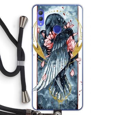 Golden Raven: Honor Note 10 Transparant Hoesje met koord
