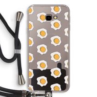 Bacon to my eggs #1: Samsung Galaxy J4 Plus Transparant Hoesje met koord