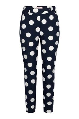 Anne polkadot trousers - darkblue/kit - 13491