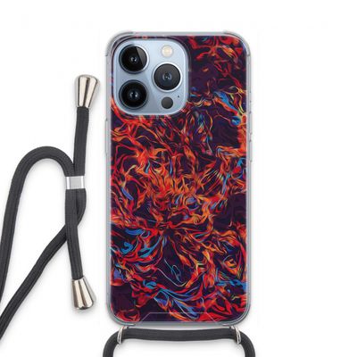 Lucifer: iPhone 13 Pro Transparant Hoesje met koord