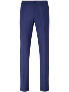 Philipp Plein pantalon de costume à plis marqués - Bleu