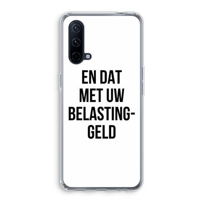 Belastinggeld: OnePlus Nord CE 5G Transparant Hoesje