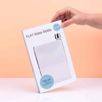 Platte waterfles (750 ml)