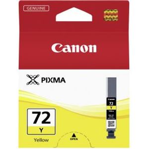 Canon PGI-72 Y inktcartridge 1 stuk(s) Origineel Normaal rendement Geel