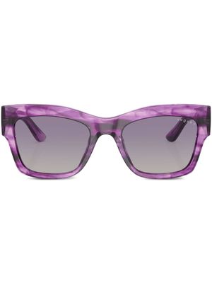 Vogue Eyewear lunettes de soleil Vo5524s à monture rectangulaire - Violet
