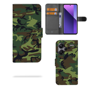 Xiaomi Redmi Note 13 Pro Plus Telefoon Hoesje Army Dark