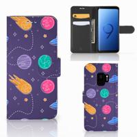 Samsung Galaxy S9 | Wallet Case | met Pasjes | Space