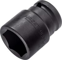 HAZET Krachtdopsleutel 900S-24 · 1/2 inch (12,5 mm) vierkant hol · Buiten-zeskant-tractieprofiel · SW 24 mm
