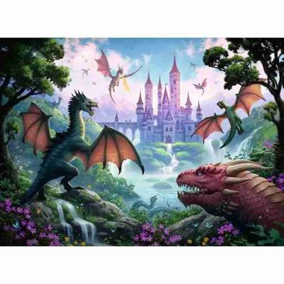 Puzzel 300 p XXL Draak