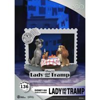 Disney: 100th Anniversary - Lady and the Tramp PVC Diorama Statue